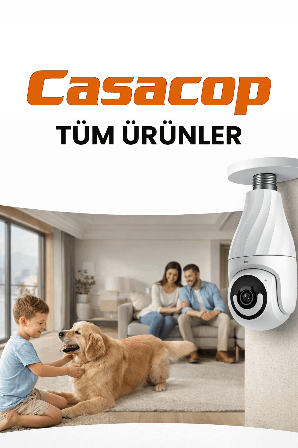 Casacop Akıllı Güvenlik Kameraları