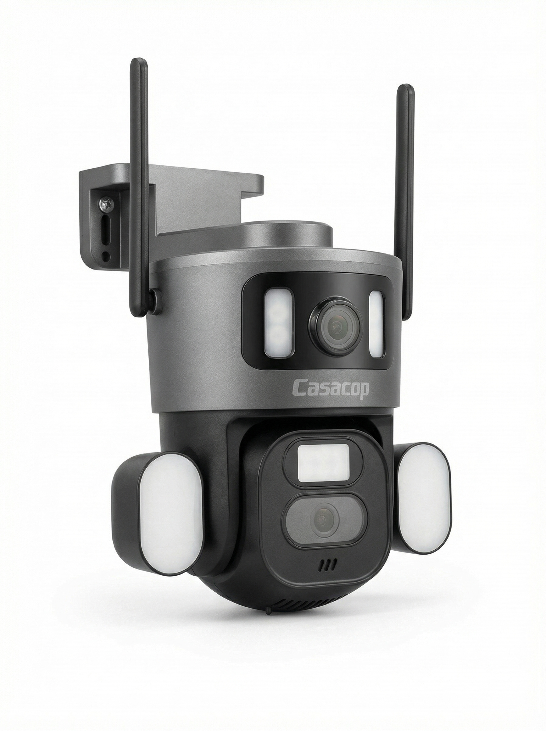 Q5A Çift Lensli Dış Mekan Güvenlik Kamerası